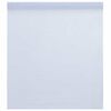 vidaXL Raamfolie statisch mat wit 60x500 cm PVC