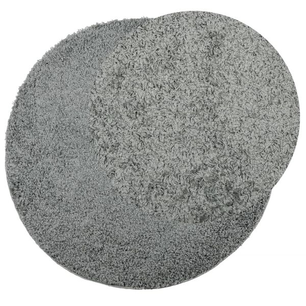 vidaXL Vloerkleed PAMPLONA shaggy hoogpolig modern &Oslash; 280 cm groen