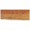 vidaXL Wandschap rechthoekig natuurlijke rand 50x20x3,8 cm acaciahout