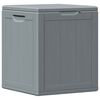 vidaXL Tuinbox 90 L PP houtlook grijs
