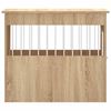 vidaXL Hondenbench 55 x 80 x 68 cm bewerkt hout sonoma eikenkleurig