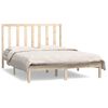 vidaXL Bedframe zonder matras massief grenenhout 135x190 cm
