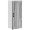 vidaXL Wandkast PORTO Grijs Sonoma 40 x 31 x 100 cm Bewerkt hout