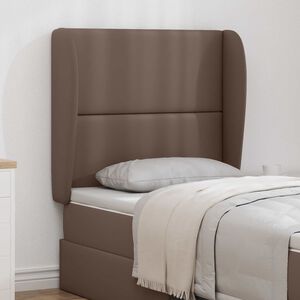 vidaXL Hoofdbord oor Tan 80 x 23 x 6 cm PVC