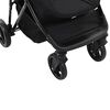 vidaXL Kinderwagen 2-in-1 staal roze en zwart