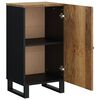 vidaXL Dressoir met deur 40x31x75 cm massief mangohout