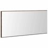 vidaXL Spiegel bruin eikenkleur 80 x 37 cm Glas en Engineered Hout