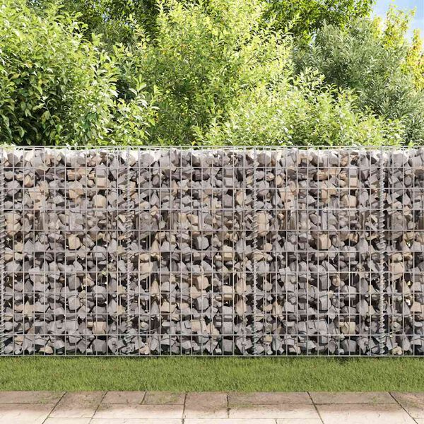 vidaXL Gabion mand 120x30x50 cm gegalvaniseerd staal