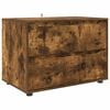 vidaXL Opbergkast 80 x 48 x 57 cm Bewerkt hout Gerookt eiken