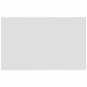 vidaXL Raamsokkel Wit 80 x 50 x 4,5 cm PVC