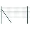 vidaXL Grond Fix Gelast Draadhek 10 x 0,6 m (B x H) PVC-Coated Staal