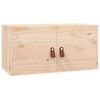 vidaXL Wandkast 60x30x30 cm massief grenenhout
