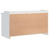 vidaXL Gangbankje SANDNES wit 87x40x50 cm massief grenenhout