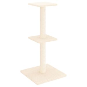 vidaXL Kattenmeubel met sisal krabpalen 73 cm cr&egrave;mekleurig