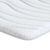 vidaXL matrastopper 90 x 190 cm dik Gebreide Stof Wit