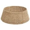 vidaXL Kerstboomkraag Rond Naturel 60 x 60 x 22 cm Zeegras