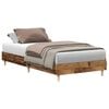 vidaXL Bedframe Oud hout Bewerkt hout