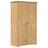 vidaXL Kledingkast BODO Honingbruin 53,5 x 99 x 173 cm Bewerkt hout