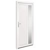 vidaXL Voordeur 98x208 cm PVC wit
