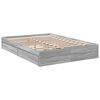 vidaXL Bedframe met lades bewerkt hout grijs sonoma eiken 140x200 cm