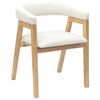 vidaXL Eettafelstoelen 2 pcs Naturel 54 x 57 x 73 cm