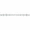 vidaXL Draadgaashek met flens 1,6x25 m groen