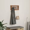 vidaXL Hanger Bruin 50 x 11 x 25 cm Massief Mahoniehout