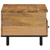 vidaXL Salontafel 80x54x40 cm massief mangohout