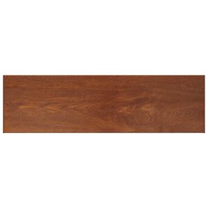 vidaXL Raamsokkel Bruin Hout 140 x 45 x 4,5 cm PVC