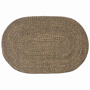 vidaXL Vloerkleden Zwart 100 x 152 cm Jute
