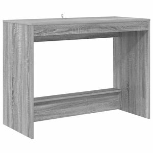 vidaXL Bed Bureau Grijs Sonoma Bewerkt hout 100 x 45 x 75 cm