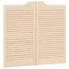 vidaXL Schuifdeuren Naturel 90 x 50 cm Massief grenenhout