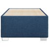 vidaXL Bedframe zonder matras 90x190 cm stof blauw