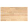 vidaXL Keuken werkblad rechthoekig 120x63,5x2,7 cm massief eikenhout