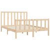 vidaXL Bedframe massief hout 120x200 cm
