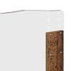 vidaXL Bedframe met hoofdeinde Oudhout 135 x 190 cm Massief grenenhout