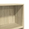 vidaXL Boekenkast 40x24x109 cm bewerkt hout sonoma eikenkleurig