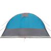 vidaXL Tunneltent 5-persoons waterdicht blauw