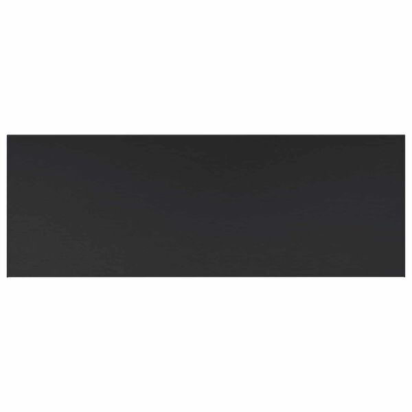 vidaXL Raamsokkel Anthraciet met Houtnerf 120 x 50 x 4,5 cm PVC