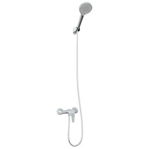 vidaXL Doucheset Chroom G 1 / 2 inch Koper