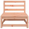 vidaXL Tuinbank 2-zits met voetenbank massief douglashout