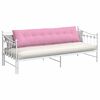 vidaXL Rugkussen Roze 200 x 19 x 50 cm Stof