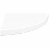 vidaXL Zwevende hoekplank wit 35x35x3,8 cm MDF