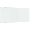 vidaXL Keukenachterwand 2 pcs Doorzichtig 120 x 60 cm gehard glas