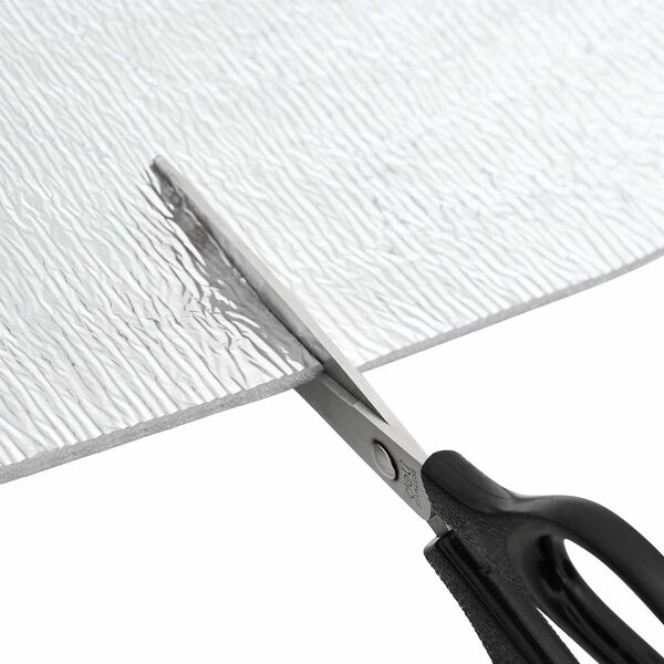 vidaXL Radiatorfolie Zilver 15 x 1 m Polyetheen