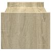 vidaXL Monitorstandaard 50x27x20 cm bewerkt hout sonoma eikenkleurig