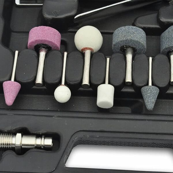 vidaXL Pneumatische slijpset