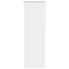 vidaXL Rolgordijn verduisterend 65x210cm stofbreedte 60,7 cm wit