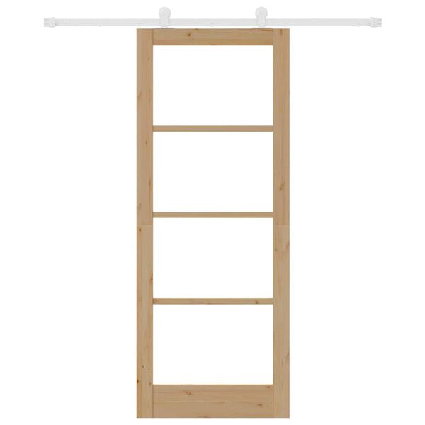 vidaXL Schuifdeur ORKDAL Naturel 83 x 211 cm