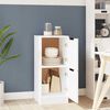 vidaXL Dressoir 30x30x70 cm bewerkt hout wit